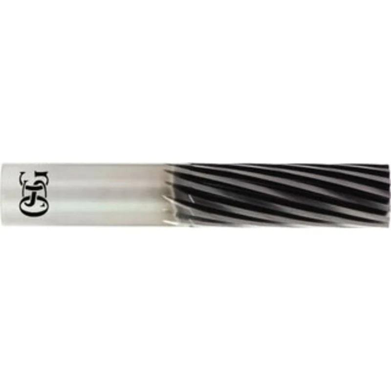 OSG 1/2 Diam, 1-1/2 LOC, 1/2 Shank Diam, 14-Flute End Mill-End Diamond-Pattern Router Bit Solid Carbide, Finish, 4 OA...